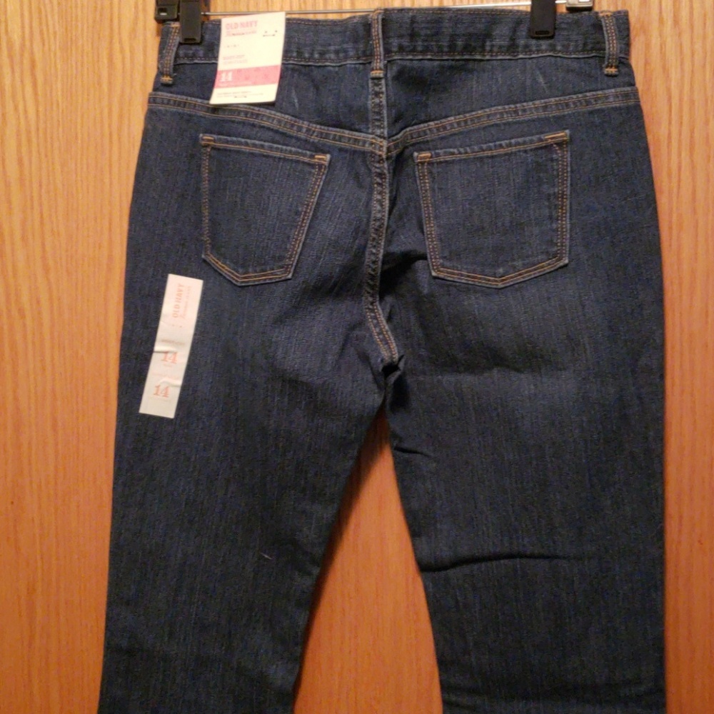 Girls Jean's size 14 plus boot cut NWT